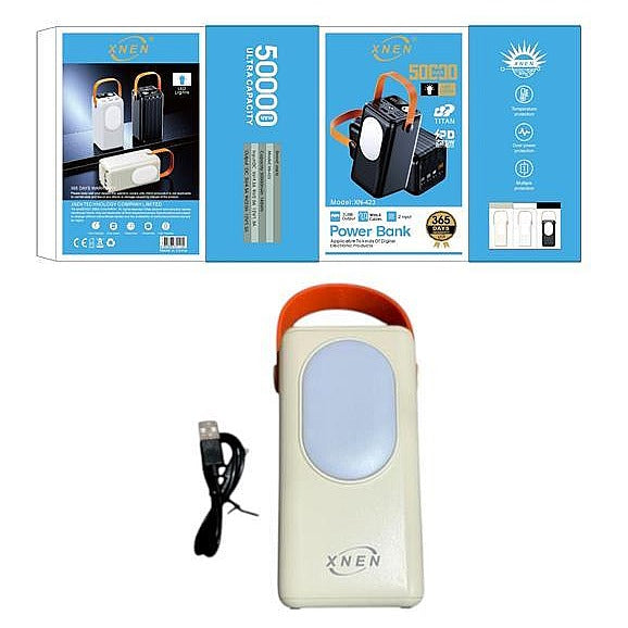 DQ43012 - POWER BANK 50000MAH CON LINTERNA LED (30/1)