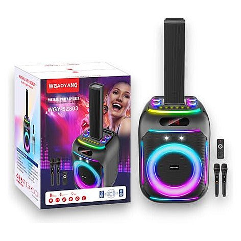 DQ44- 012 - ALTAVOZ PORTÁTIL CON LUCES LED (1/1)