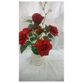HG-YFF33 - RAMO DE ROSAS ARTIFICIALES CON FLORERO (32/1)