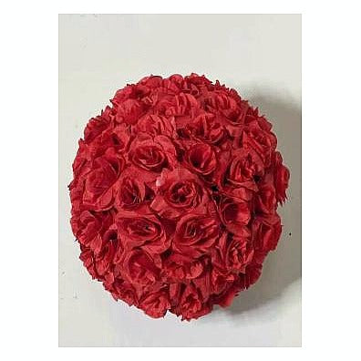 HG-WFF34 - NO. 1 JUANBU ROSE BALL GRANDE ROJO (40CM) (30/1)