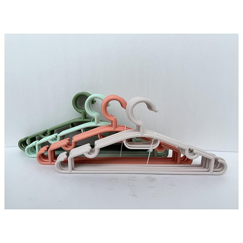HG-CY051 - JUEGO DE PERCHAS PLÁSTICAS DE COLORES (125/1)