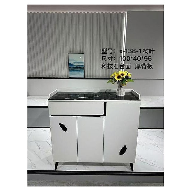 JJ51051 - MUEBLE ZAPATERO CON CUBIERTA DE VIDRIO (1/1)