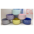 JJ53-008 - TAZA DE CERÁMICA ALTURA 7,3*BOCA 13,5*730ML COLOR MEZCLADO (36/1)