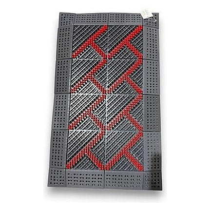 JJ53-017 - ALFOMBRA PARA PIES 45*75 CEPILLO EN FORMA DE T (10/1)
