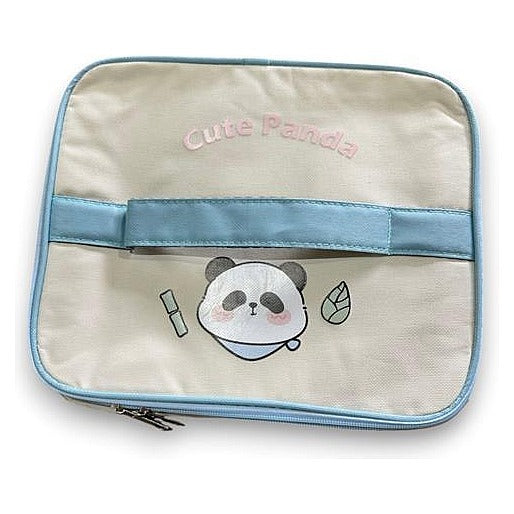JJ53-093 - LONCHERA DE TELA CON DISEÑO DE PANDA (100/1)