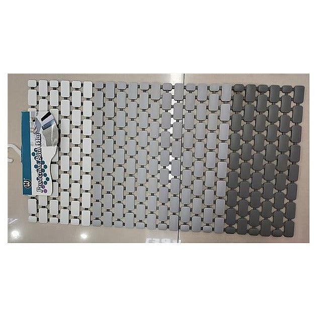 J1J2513 - - ALFOMBRA ANTIDESLIZANTE GRIS PARA BAÑO (50/1)