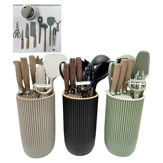 J1J2553 - - SET DE UTENSILIOS DE COCINA EN SOPORTE (60/1)