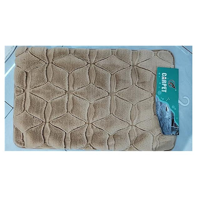J1J5523 - - ALFOMBRA DE BAÑO BEIGE (50/1)