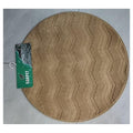J1J6513 - - ALFOMBRA REDONDA BEIGE (40/1)