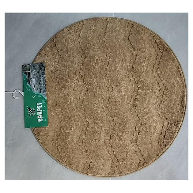 J1J6513 - - ALFOMBRA REDONDA BEIGE (40/1)