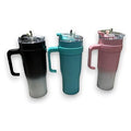 JJ53-198 - VASO TÉRMICO CON TAPA Y ASA 950 ML (30/1)