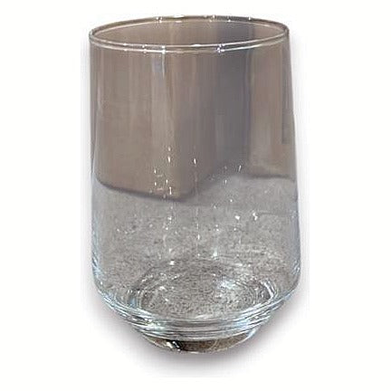 JJ53111 - VASO DE VIDRIO TRANSPARENTE (8/1)