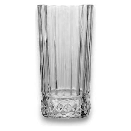JJ53112 - VASO DE VIDRIO TRANSPARENTE (8/1)