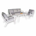 JJ53292 - JUEGO DE SALA EXTERIOR DE ALUMINIO BLANCO (1/1)