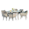 JJ53293 - CONJUNTO DE COMEDOR EXTERIOR DE CUERDA TRENZADA (1/1)