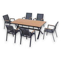 JJ53291 - JUEGO DE MESA Y SILLAS DE ALUMINIO PARA EXTERIOR (1/1)