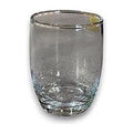 JJ53110 - VASOS DE VIDRIO TRANSPARENTE 6 PIEZAS (8/1)