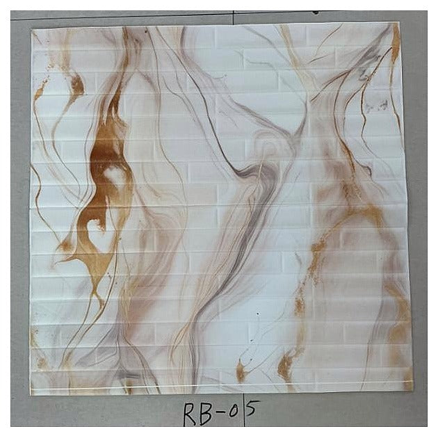 WJ61-027 - PANEL ADHESIVO DE PARED CON DISEÑO MÁRMOL (100/1)