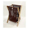 TC-GW023 - CESTO DE ROPA CON ESTRUCTURA DE MADERA (10/1)