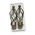 WJ63-022 - TERMINALES DECORATIVOS PARA CORTINA 28MM (50/1)