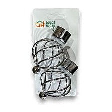 WJ63-034 - TERMINAL DECORATIVO PARA CORTINA 28MM PLATA (50/1)