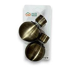 WJ63-054 - TERMINALES DECORATIVOS PARA CORTINA 28MM (50/1)