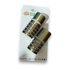 WJ63-059 - CABEZAL DECORATIVO PARA CORTINA 28MM (50/1)