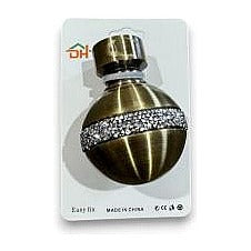 WJ63-064 - TERMINAL DECORATIVO PARA CORTINA, 28MM (100/1)