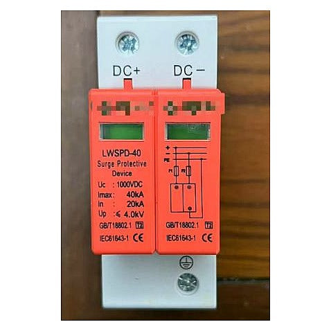 WJ64-006 - PROTECTOR DE SOBRETENSIÓN DC 40KA 1000V (120/1)