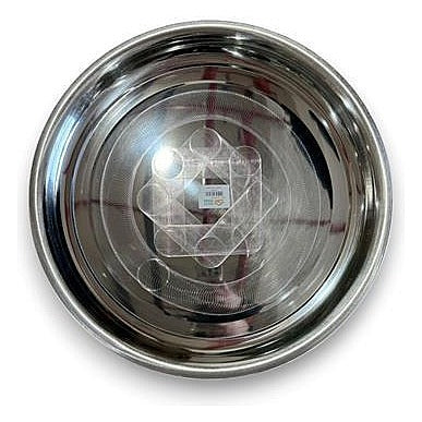KT-SK166 - PLATO DE ACERO INOXIDABLE 45 CM (60/1)