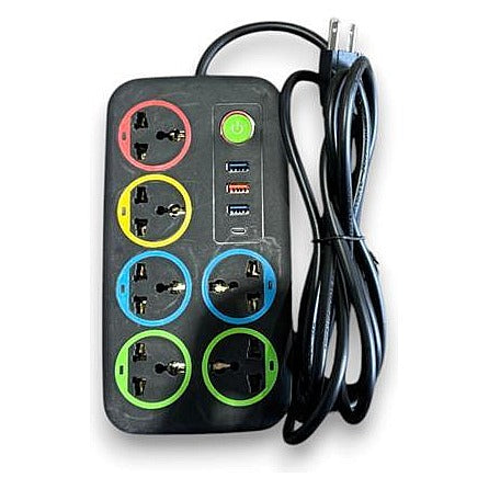 EL-UC9 - REGLETA DE ENCHUFES CON PUERTOS USB (60/1)
