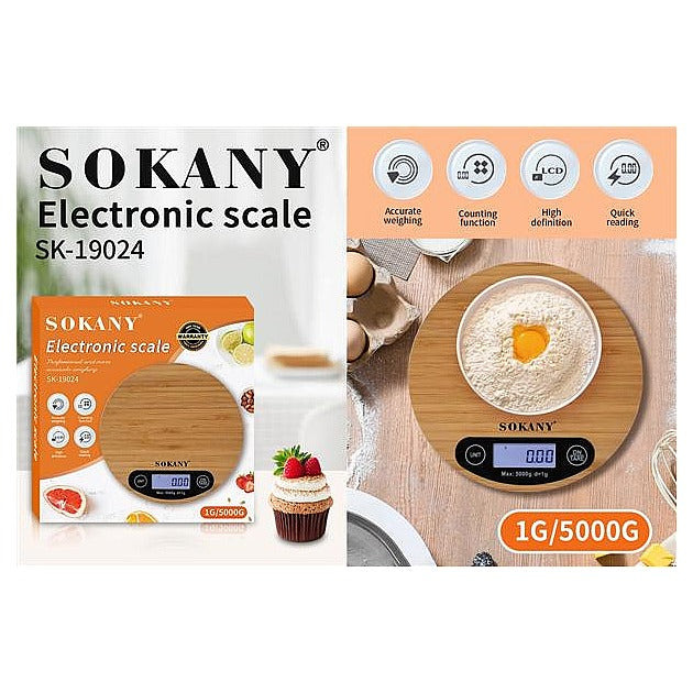 SK-19024 - BÁSCULA DIGITAL DE COCINA (24/1)