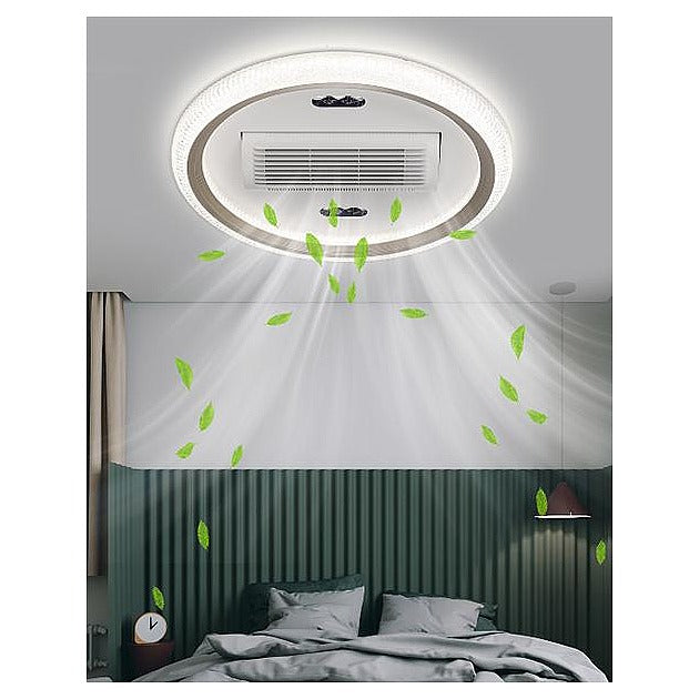 ZM71-026 - VENTILADOR DE TECHO CON LUZ LED BLANCA (1/1)
