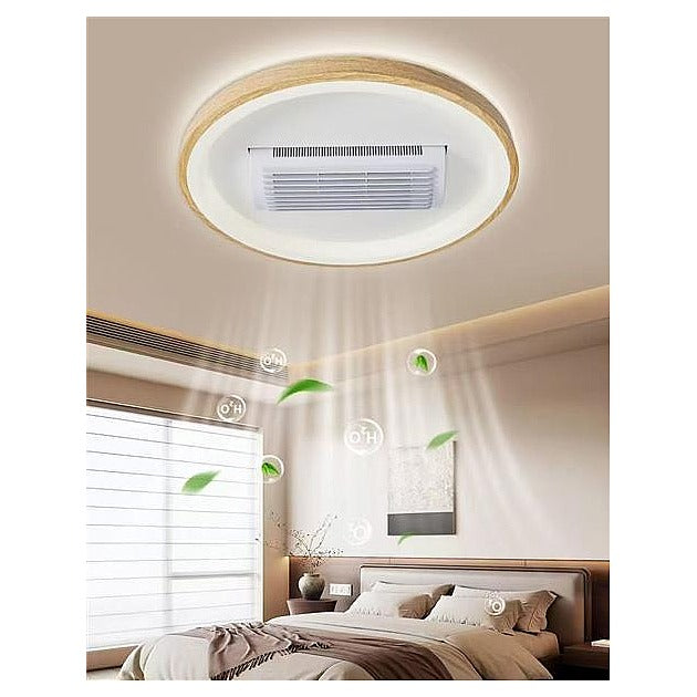 ZM71-028 - LÁMPARA VENTILADOR DE TECHO COLOR MADERA (1/1)