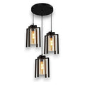 ZM71-098 - LÁMPARA COLGANTE TRIPLE MODERNA (4/1)