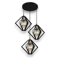ZM71-099 - LÁMPARA COLGANTE CON TRES LUCES (4/1)