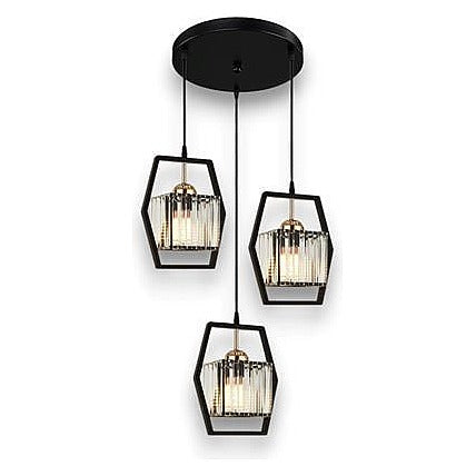 ZM71-102 - LÁMPARA COLGANTE DE 3 LUCES (4/1)