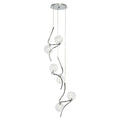 ZM71-110 - LÁMPARA COLGANTE CON ESFERAS DE CRISTAL (2/1)