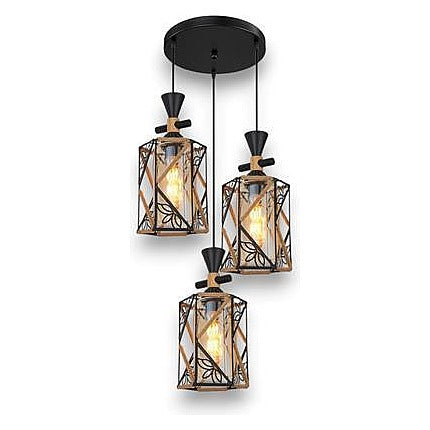 ZM71-161 - LÁMPARA COLGANTE DE TRES LUCES (4/1)