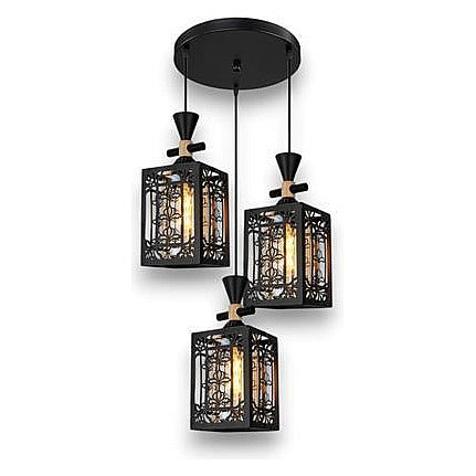 ZM71-188 - LÁMPARA COLGANTE DE TRES LUCES (4/1)