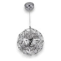 ZM73030 - LÁMPARA COLGANTE ESFÉRICA CROMADA (1/1)