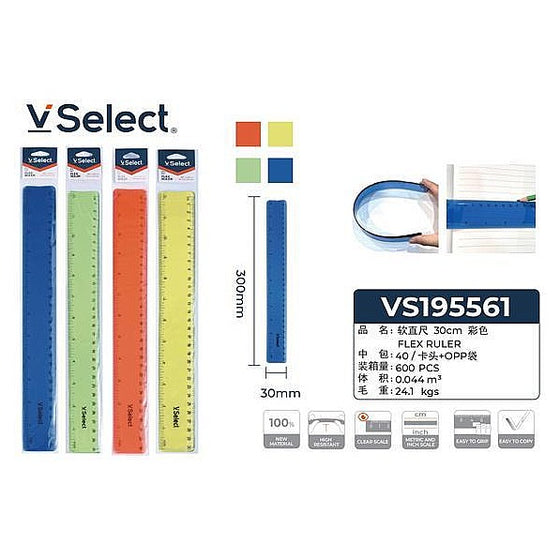 VS195561 - REGLA FLEXIBLE 30 CM (600/1)