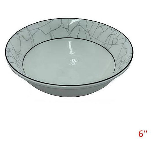 KT-XLC35 - PLATO HONDO DE PORCELANA 6" (80/1)