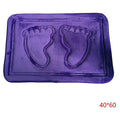 HG-LM128 - ALFOMBRA DE BAÑO 40*60 CM MORADA (50/1)