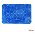 HG-LM130 - ALFOMBRA AZUL 40*60 CM (50/1)