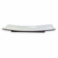 CF81-046 - PLATO RECTANGULAR DE CERÁMICA BLANCA (100/1)