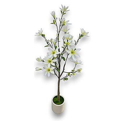 CF-CC03 - PLANTA ARTIFICIAL CON FLORES BLANCAS (4/1)