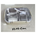 CH85 -009 - LONCHERA DE ACERO INOXIDABLE 23X16X7 CM (54/1)