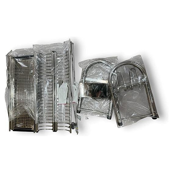 CH85 -018 - ESCURRIDOR DE ACERO INOXIDABLE PLEGABLE (8/1)