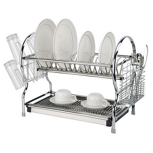 CH85-067 - ESCURRIDOR DE PLATOS DE ACERO INOXIDABLE (8/1)